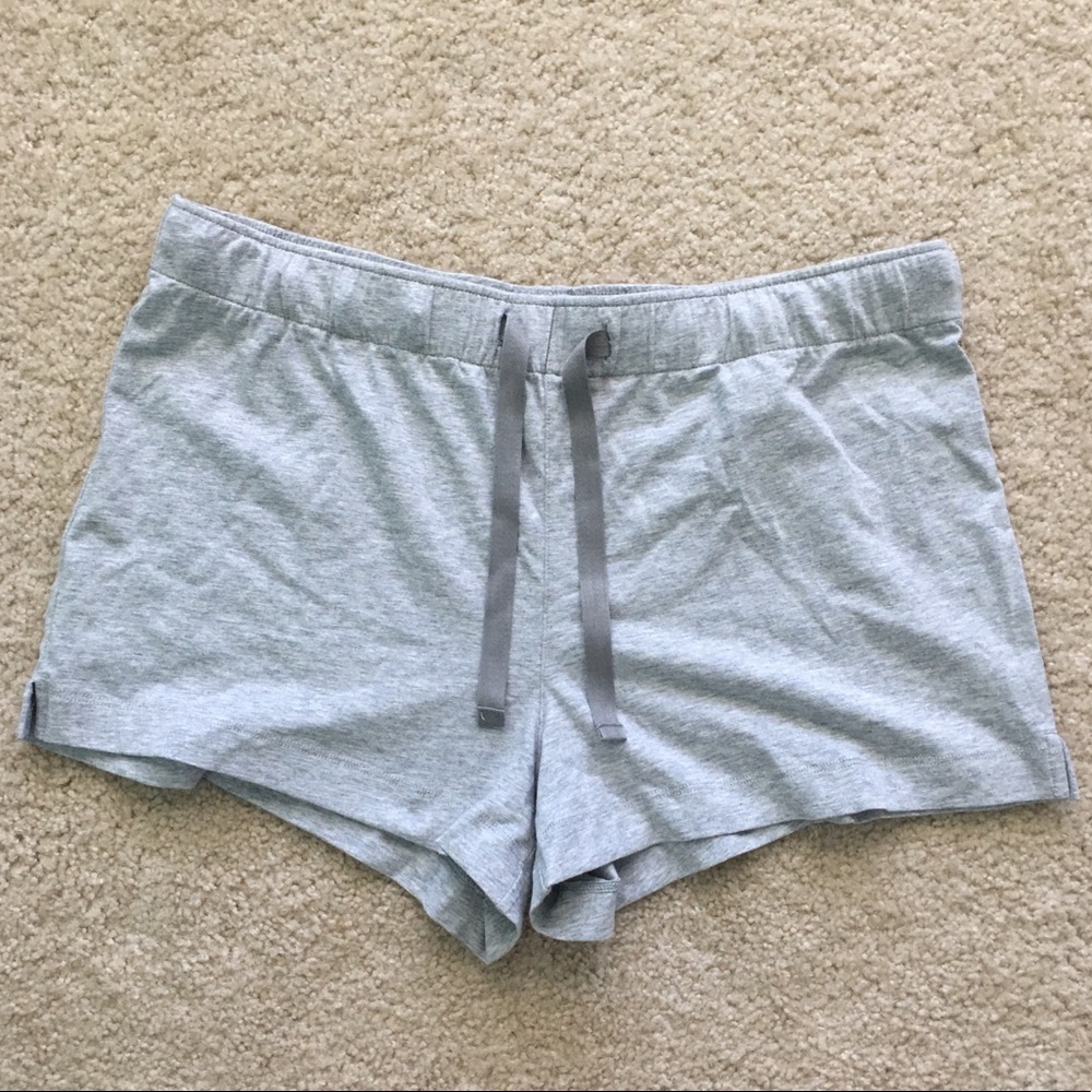 Calvin Klein gray sleep shorts